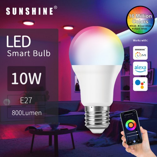 Sunshine Smart wifi RGB E27 10w Bulb
