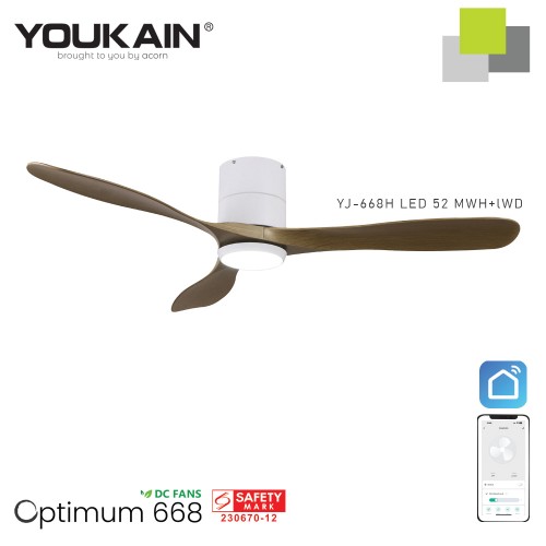 Youkain YJ 668 hugger smart ceiling fan