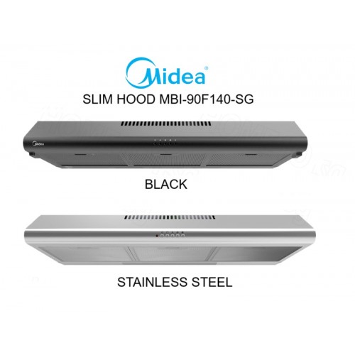 MIDEA SLIM HOOD MBI-90F140-SG