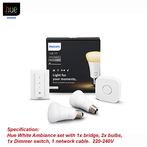 Philips HueAmbiance 9.5W A60 E27 set