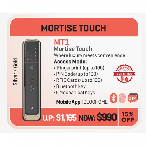 Igloohome MT1 digital door lock