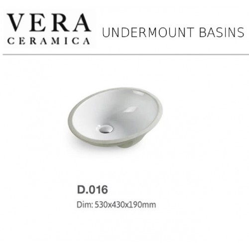 VERA D016 UNDERMOUNT BASIN