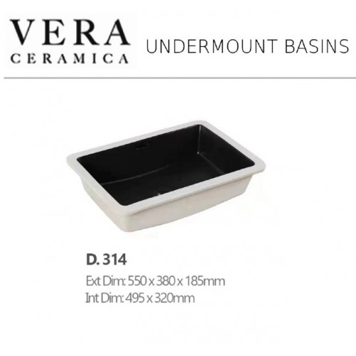 VERA D314 UNDERMOUNT BASIN