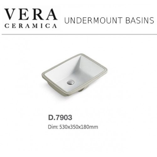 VERA D7903 UNDERMOUNT BASIN