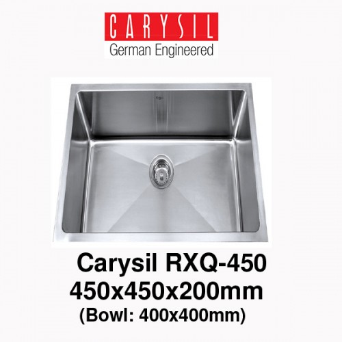 CARYSIL RXQ450 STAINLESS STEEL KITCHEN SINK