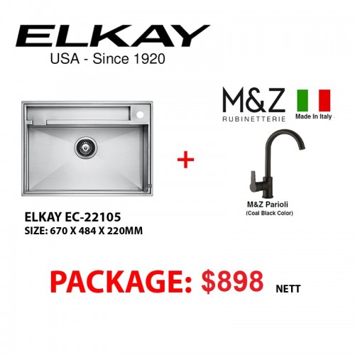Elkay Sink With M Z Mixer Package