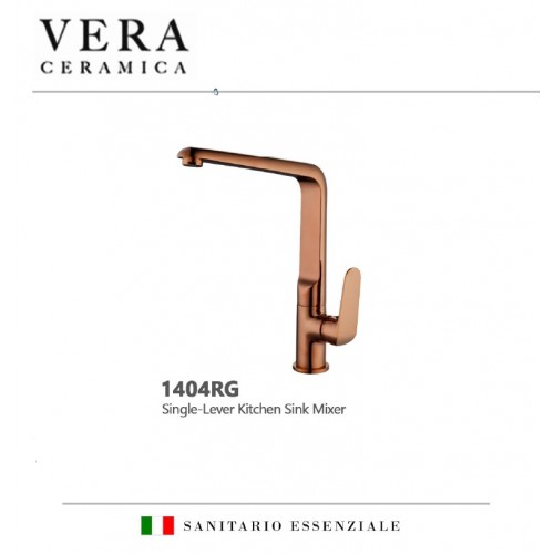 VERA 1404 ROSEGOLD KITCHEN SINK MIXER