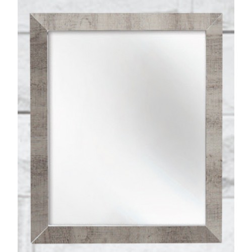 Mirror with frame -Grey liner