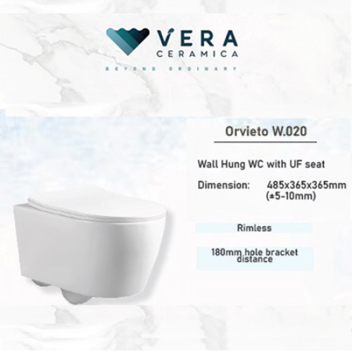 VERA ORVIETO W.020 WALL HUG WC